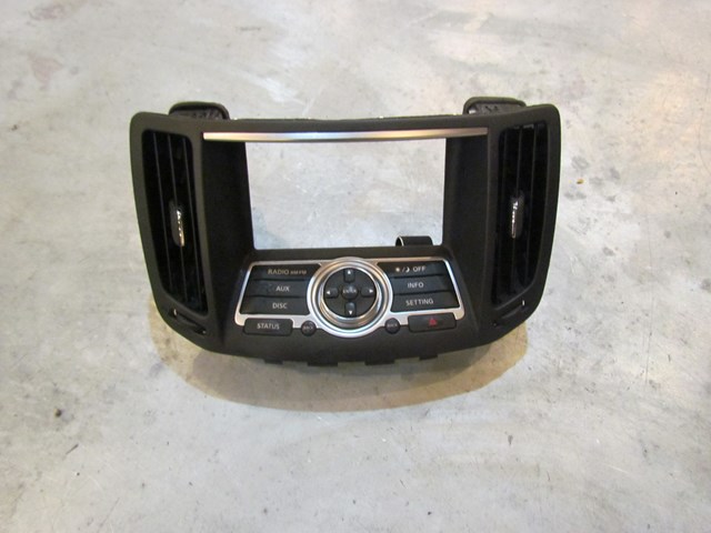 2008 Infiniti G37 Radio Controls, Bezel, & Vents 28395JK60B
