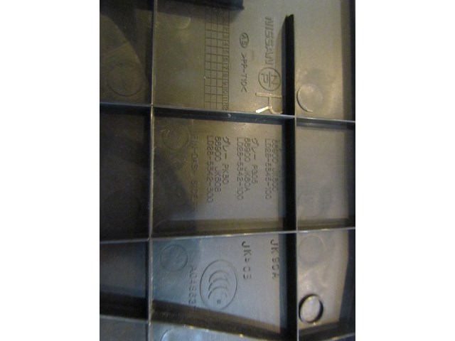 2008 Infiniti G37 Coupe RH Interior Kick Trim Panel 88900 JK600