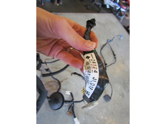 2008 Infiniti G37 Coupe RH Passenger Door Wiring 21412 JL01B