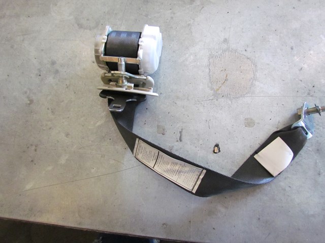 2008 Infiniti G37 Coupe Rear RH Seat Belt