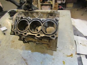 2008 Infiniti G37 Coupe VQ37VHR Cylinder Block