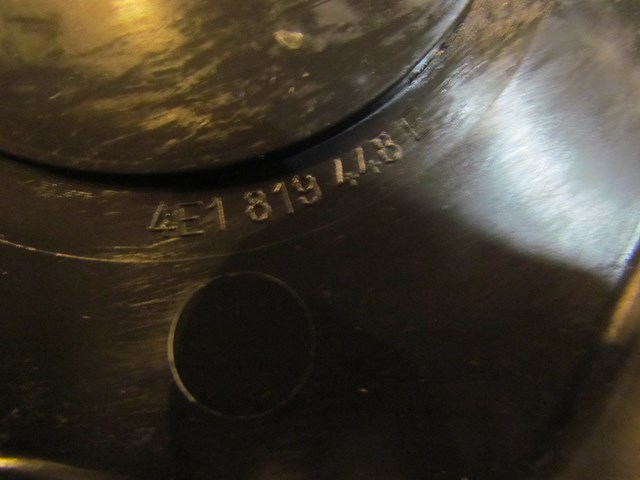 2004 Audi A8L D3 RH Passenger Wiper Cowl Engine Bay Cover