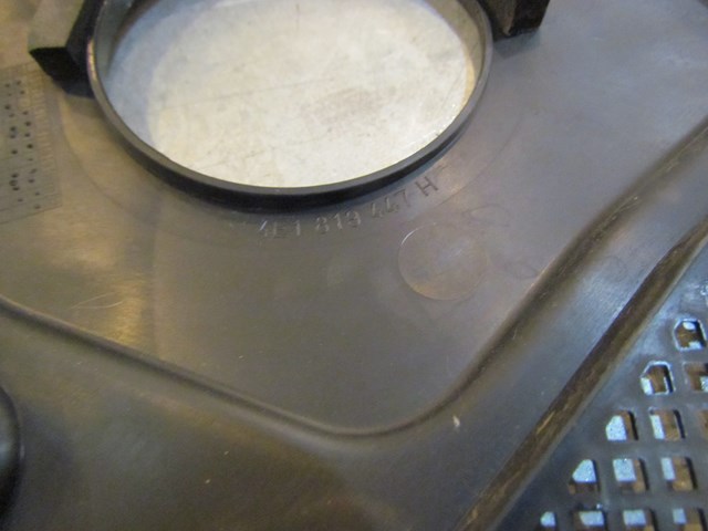 2004 Audi A8L D3 LH Driver Wiper Cowl Engine Bay Cover