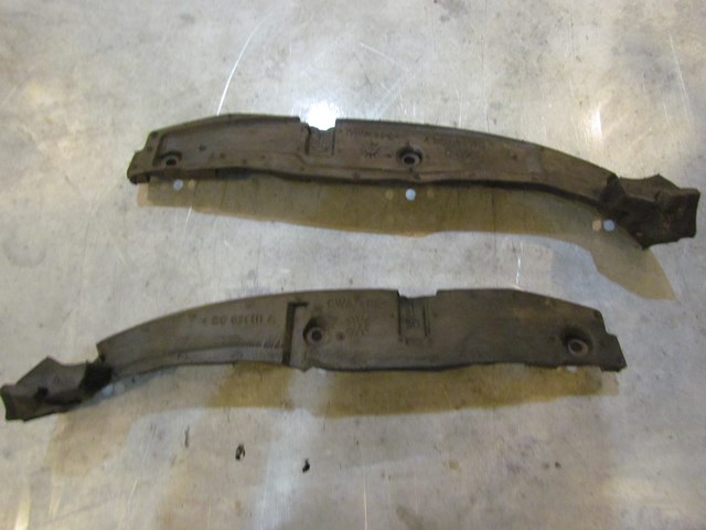 2004 Audi A8L D3 Fender Inner End Cap Set 4eo821111A & 4e0821112A