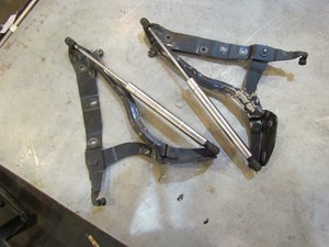 2004 Audi A8L D3 Trunk Hinge & Strut Set 4E0327299 & 4E0272300