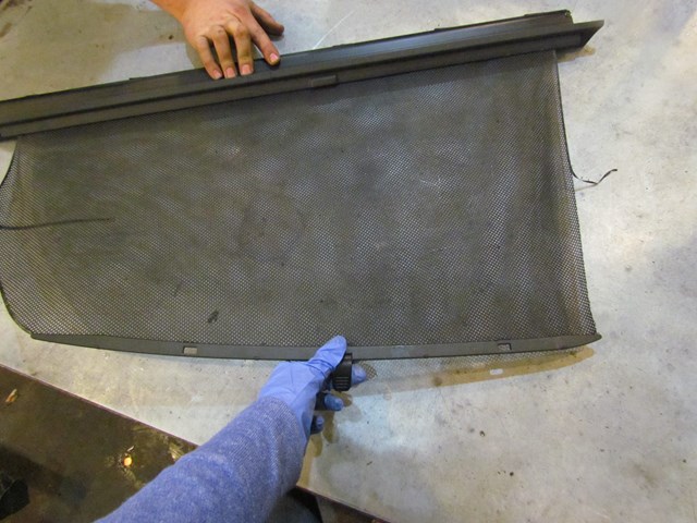 2004 Audi A8 A8L Rear LH Driver Window Shade Assembly OEM 4E4861333