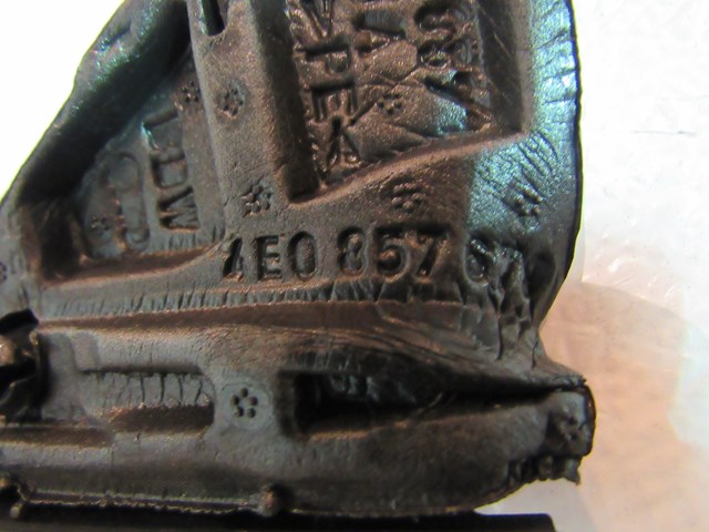 2004 Audi A8L Rear LH Driver Trim Panel Piece 4E0 857 679