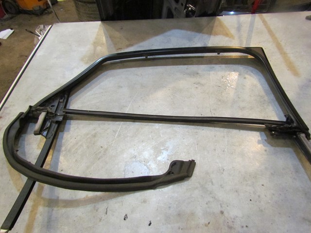 2004 Audi A8L D3 Rear LH Driver Window Frame-Read Description