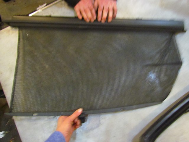 2004 Audi A8 A8L D3 Rear RH Passenger Window Shade Assembly OEM