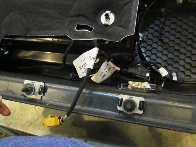 2004 Audi A8L D3 Rear RH Passenger Door Panel