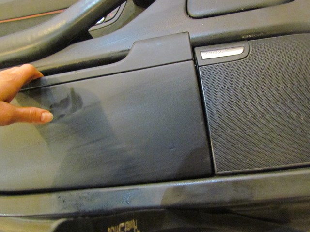 2004 Audi A8L D3 Rear LH Driver Door Panel-Read Description