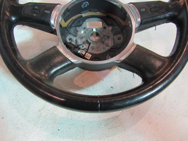 2004 Audi A8L D3 Steering Wheel-Black Leather-Loose Stitching