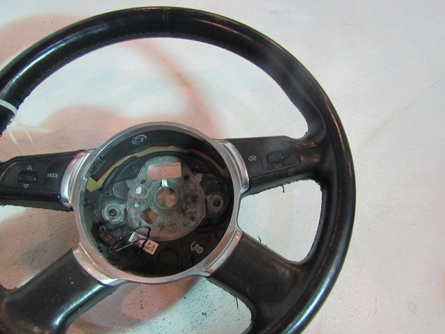 2004 Audi A8L D3 Steering Wheel-Black Leather-Loose Stitching