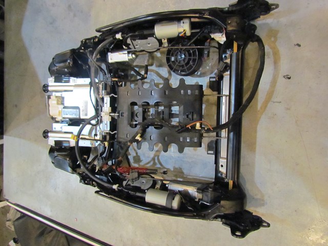 2004 Audi A8L D3 Front  LH Driver Seat Back Frame w/Motors
