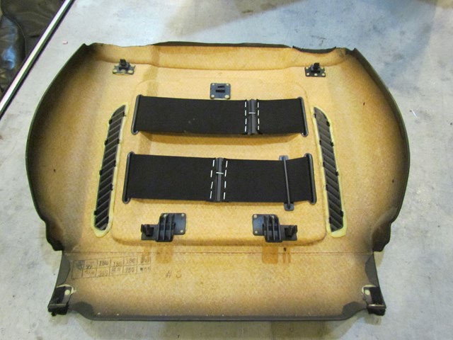 2004 Audi A8L Front LH Driver Seat Back Panel w/Pocket