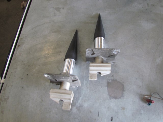 2004 Audi A8L D3 Rear Bumper Reinforcement Brackets Set of 2