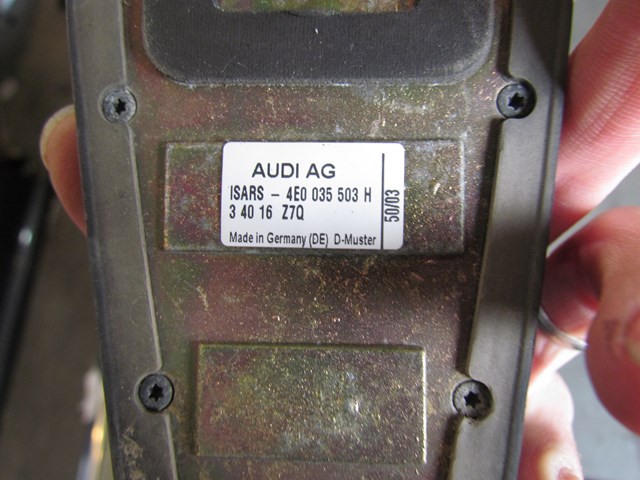 2004 Audi A8L D3 Shark Fin Antenna Oyster Gray 4E0 035 503 H