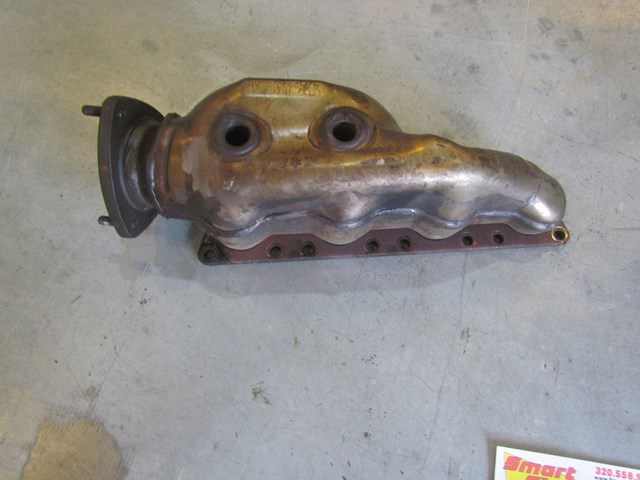 2004 Audi A8L D3 LH Driver Exhaust Manifold 077 253 033 AB