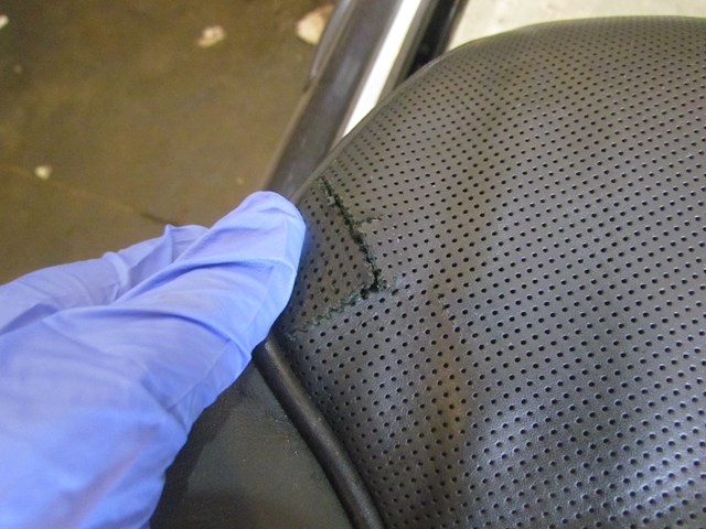 2004 Audi A8L D3 Rear Seat Back & Console- Read Description-Tear