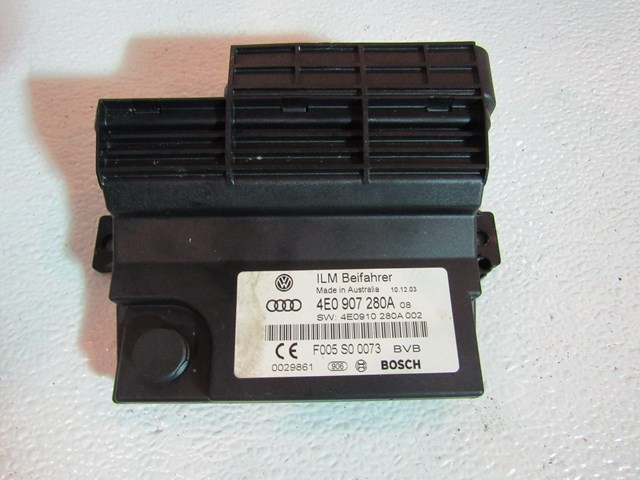 2004 Audi A8L On Board Power Supply Module ILM 4E0 907 280A