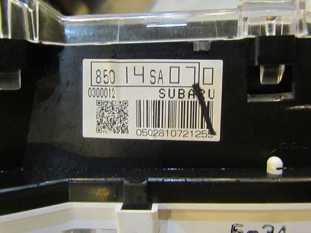 2007 Subaru Forester Speedometer Gauge Cluster NO TRIP