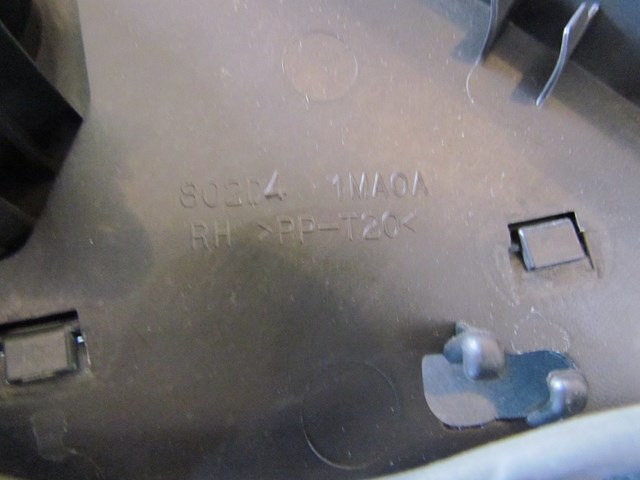 2011 Infiniti M37 Front RH Window Trim, Sail Panel, & Tweeter