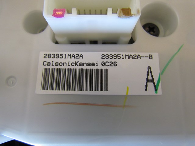 2011 Infiniti M37 Climate Control & Navigation Controls 