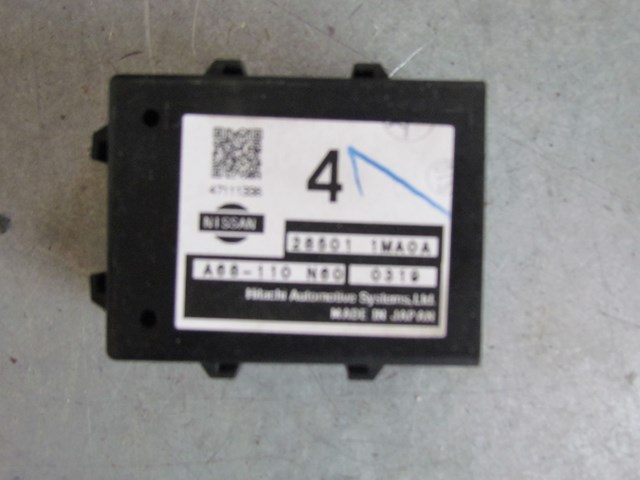 2011 Infiniti M37 Power Steering Control Module 28501 1MA0A