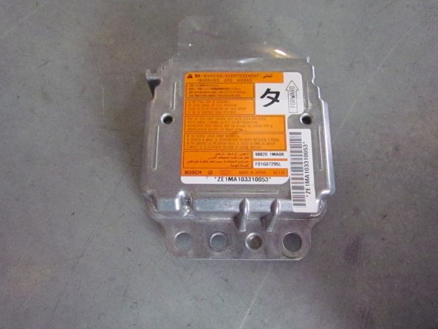 2011 Infiniti M37 Air Bag Module 98820 1MA0B NEEDS RESET