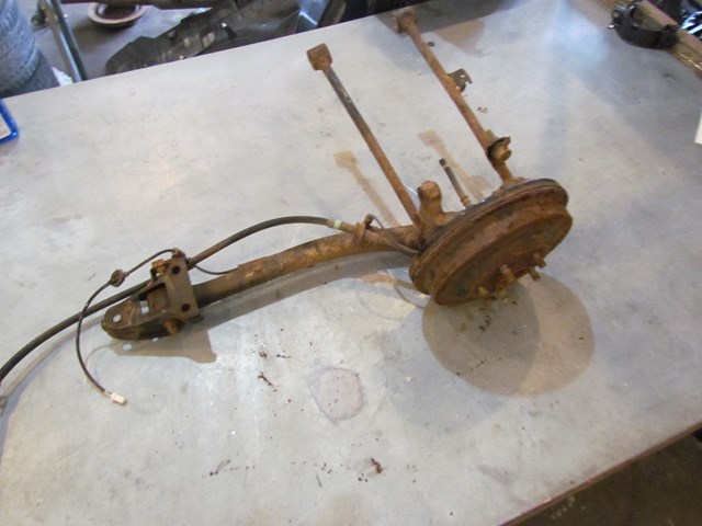 2007 Subaru Forester Rear LH Driver Spindle with Control Arms
