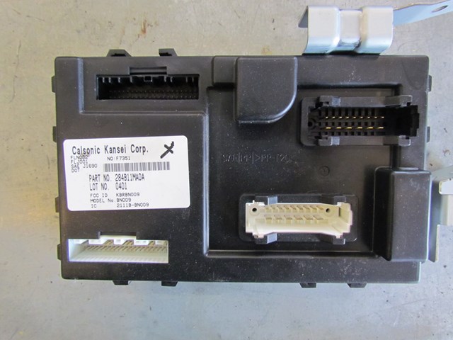 2011 Infiniti M37x BCM Body Control Module 284B11MA0A