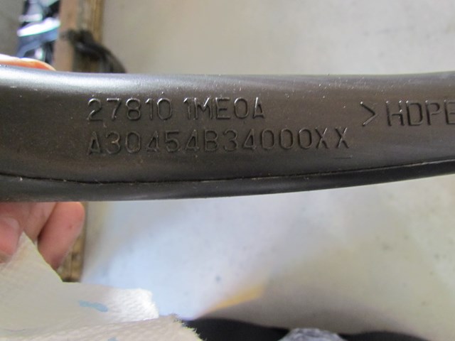 2011 Infiniti M37 RH Dash Vent Duct 27810 1ME0A