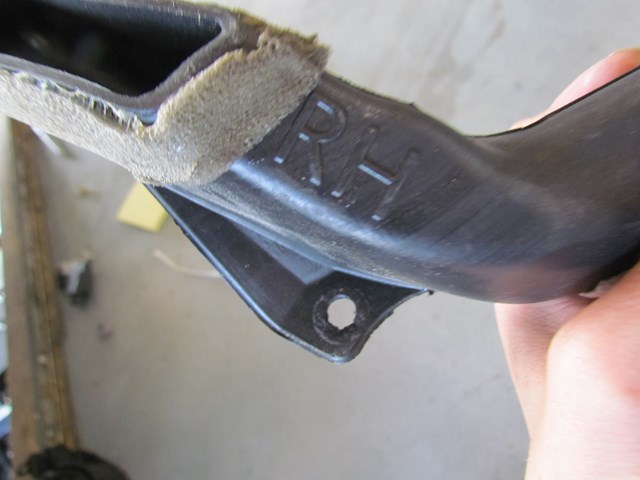 2011 Infiniti M37 RH Dash Vent Duct 27810 1ME0A