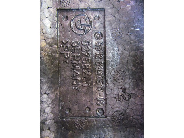 2007 BMW M6 Trunk Spacer/Tool Holder Bottom