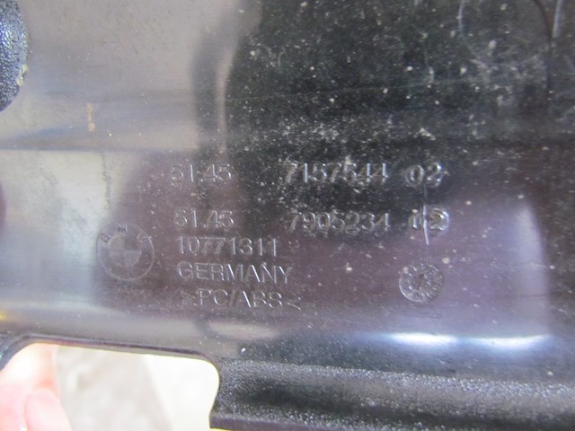 2007 BMW M6 Convertible RH Lower Dash Panel