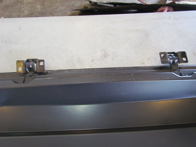 2007 BMW M6 Convertible Soft Top Roof Rear Trunk Cover Panel OEM