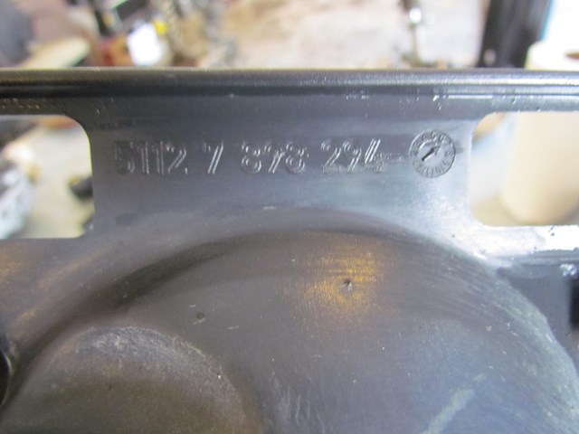 2007 BMW M6 Convertible Rear RH Bumper Mount Bracket 51127898294