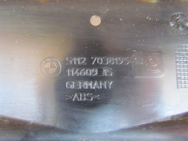 2007 BMW M6 Convertible Rear Bumper Center Mount 