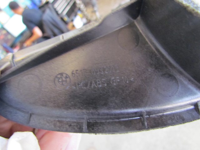 2007 BMW M6 Rear LH Sound Guide Speaker Trim 65136932003