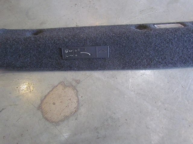 2007 BMW M6 Convertible Rear Trunk Moulding Carpet 51477129254