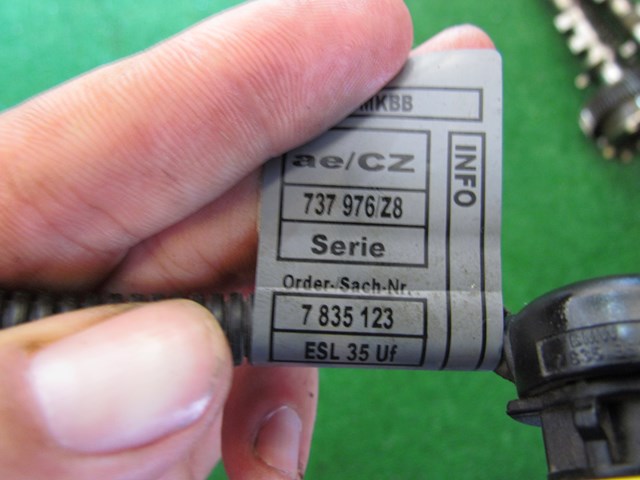 2007 BMW M6 E63 Body Wire Harness 