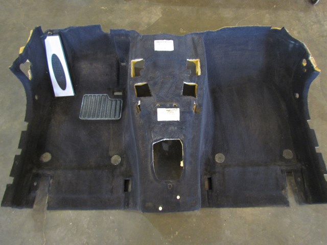 2007 BMW M6 E63 Front Convertible Front Carpet Black