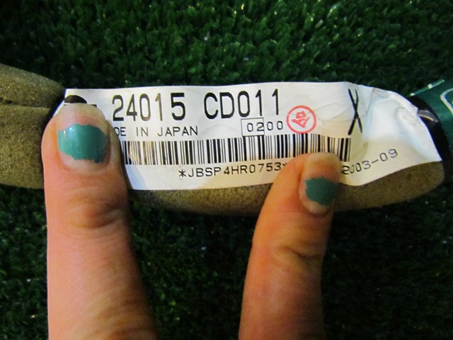 2004 Nissan 350z Tail Wire Harness 24015 CD011