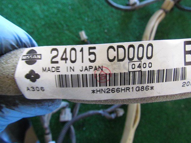 2003 Nissan 350z Rear Trunk Hatch Harness 24015 CD000