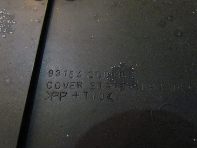 2003 Nissan 350Z Rear Strut Tower Under Trim Panel 93154 CD000