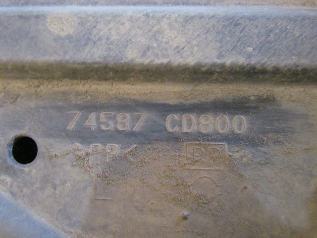 2003 Nissan 350z Rear LH Drivers Subframe Mount Shield 74587 CD800