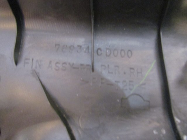 2003 Nissan 350z RH Passenger B/C Pillar Trim 76934 CD000