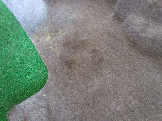 1998 Porsche Boxster Trunk Moulding Carpet 986.551.053.03