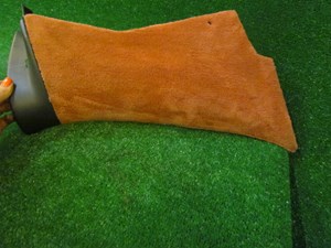 1998 Porsche Boxster Rear RH Quarter Trim Red