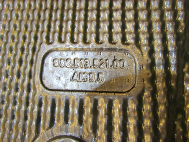 1998 Porsche Boxster Top Engine Heat Shield 986.513.521.00